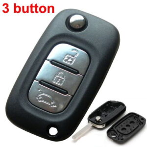 Carcasa Cheie Briceag Renault 3 butoane