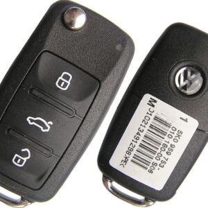 Cheie Briceag Completa VW GOLF 6 Model NOU cu Cip Si Electronica