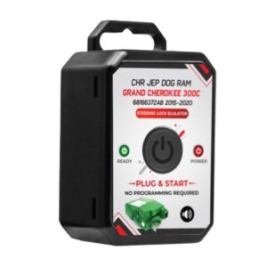 Emulator Auto, Blocator de volan, Jeep Grand Cherokee 2015-2021, Chrysler 300 2011-2018, cu sunet de blocare